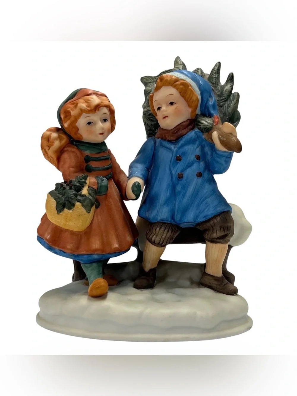 Vintage Avon Christmas Memories figurine